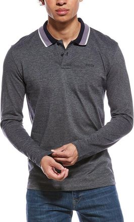 HUGO BOSS Oxford Long Polo Shirt