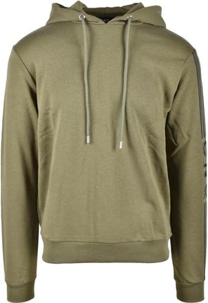 Costume National Katoenen Sweatshirt - Model: Felpa - Heren - Hoodies - Groen - XL - Katoen - Hoodies & sweatvesten
