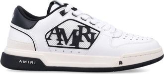 Amiri Klassieke Lage Witte Zwarte Sneakers - Heren - Sneakers - Wit - 45 EU - Schoenen