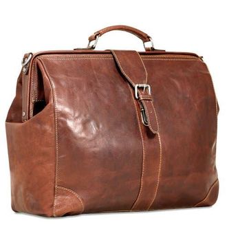 Jack Georges Voyager Classic Doctor Bag in Brown at Nordstrom
