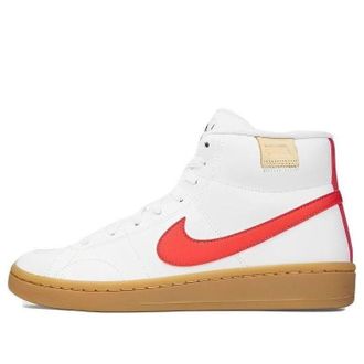 Nike (WMNS) Nike Court Royale 2 Mid White Siren Red Gum CT1725-101