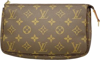 Louis Vuitton Brown Pouch (Pre-Owned)