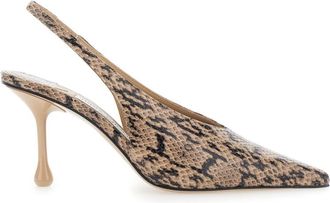 Jimmy Choo London Beige Slingback Pumps