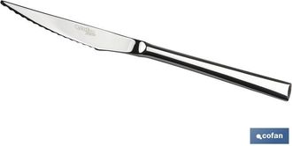 cofan Caja 12uds Cuchillo De Carne Inox C-18/10 Modelo Bari 2,5 Mm