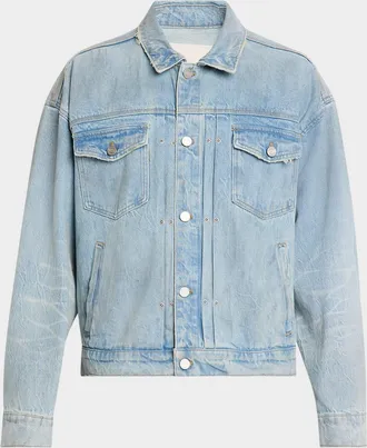Purple Men & apos;s P008 Dust Bowl Trucker Jacket