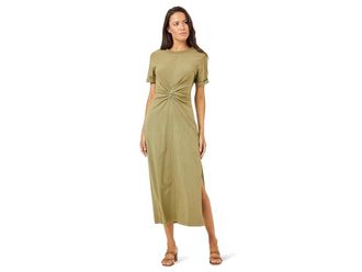 L*Space Drew Dress Womens Dress Olive Branch : XS, Cotton