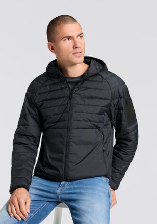 Boss Green by Hugo Boss Steppjacke BOSS GREEN OW Urbanex JT HD, Herren, Gr. XXL, dunkelblau402, Web, Obermaterial: 100% Polyester, unifarben, regular fit normal, hoch geschlo