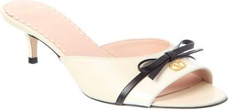 Valentino Vlogo 45 Leather Mule