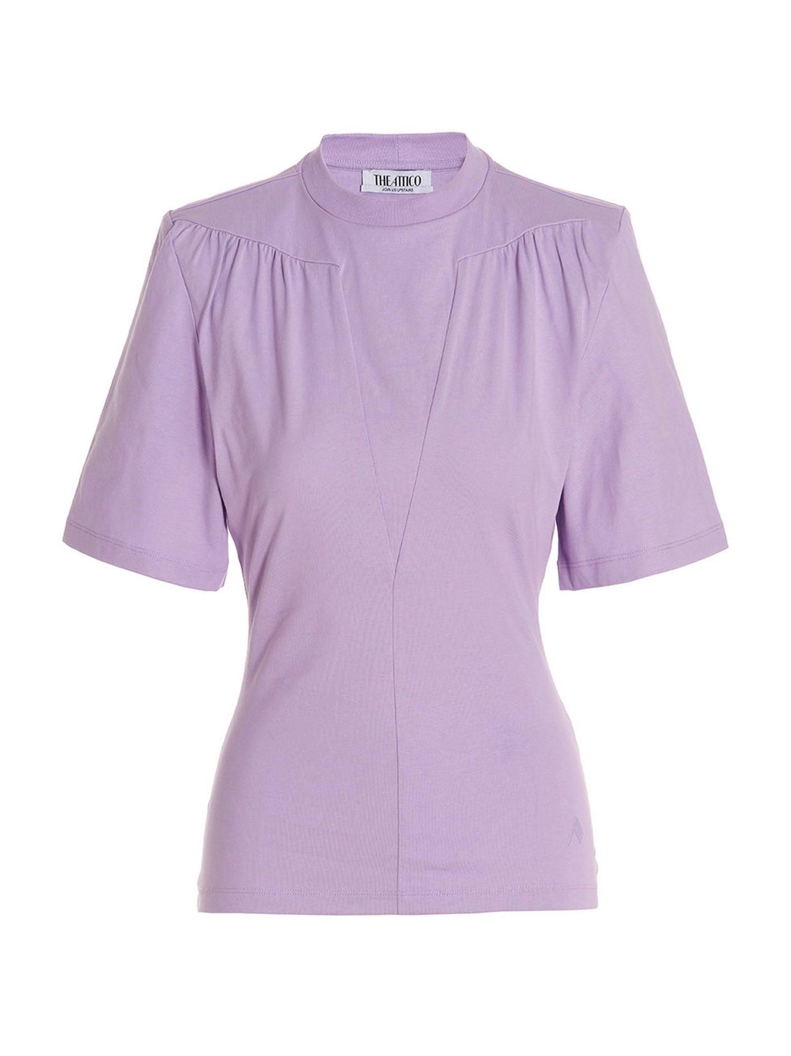 THE ATTICO 'Jewel’ T-shirt Purple The Attico Jewel T-Shirt from $152.00 - on Stylight
