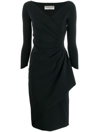 La Petite Robe Di Chiara Boni ruched midi dress - Black