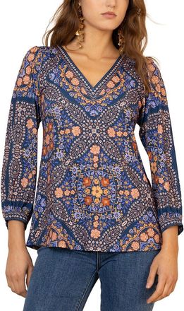 Hale Bob Hale Bob Paloma Long Sleeve Blouse