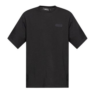 Dsquared2 DSquared2 Unisex volwassen Monotone Logo Loose Fit Casual T-shirt (Zwart)