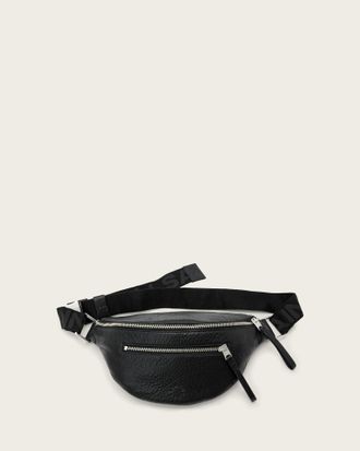 AllSaints Itoko Leather Bum Bag