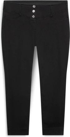 Fiorella Rubino Denim Jeggings - Dames - Regular Fit Jeans - Zwart - XL - Denim - Jeans