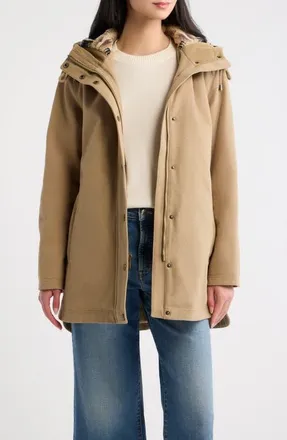 Pendleton Cedar Creek Canvas Parka in Old Oak at Nordstrom, Size X-Small