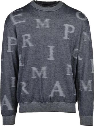 Emporio Armani Crew Neck Sweater - Grey