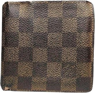Louis Vuitton Pre-owned Kirigami Portemonnee/Kaarthouder - Dames - Vintage Accessoires - Bruin - ONE Size - Leer - Vintage