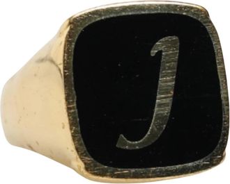 Dolce & Gabbana J Verstelbare Ring - Heren - Ringen - Geel - ONE Size - Accessoires