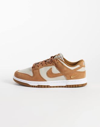 Nike Dunk Low sneakers marroni-Marrone