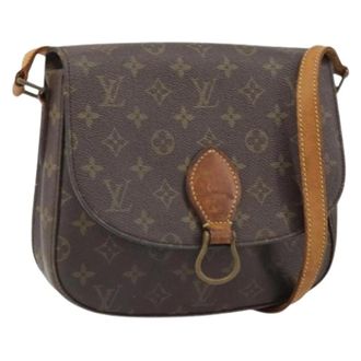 Louis Vuitton Pre-owned Cross Body Bags, female, Brown, Size: ONE SIZE Pre-owned Canvas Cross Body Bag