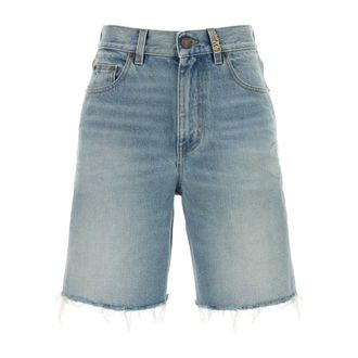 Chlo&eacute; Bermudas vaqueras - Shorts - Mujer - Azul - W27
