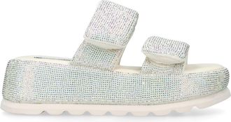 Steve Madden Womens Tokiyo Metallic Sandals - Bronze - Size UK 5