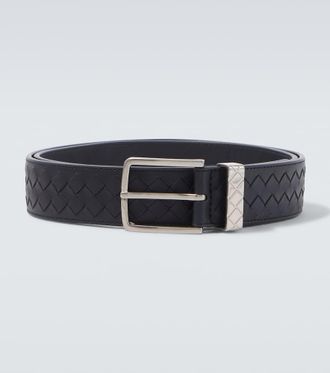 Bottega Veneta Intrecciato leather belt