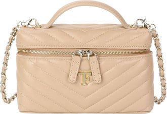 Tiffany & Fred Tiffany And Fred Paris Quilted Leather Vanity Crossbody Bag