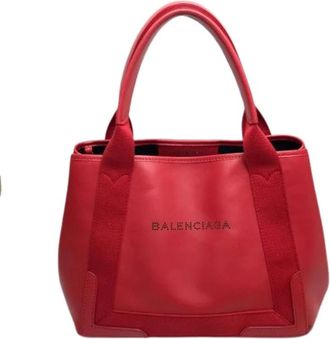 Balenciaga Pre-owned Tote Bags, female, Red, Size: ONE SIZE Pre-owned Vintage Tote Bag
