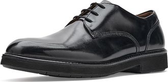 Johnston & Murphy Tyson Dress Plain Toe Mens Dress Flat Shoes Black Full Grain : 10.5 M (D), Leather