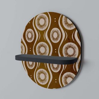 OEM Estante Ovalado Brown Eyes Negro