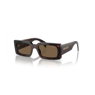 Prada Sunglasses, unisex, Brown, Size: ONE SIZE Stylish Sunglasses for Fashion Enthusiasts