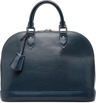 Louis Vuitton Pre-owned Womens Epi Alma Pm - Dark Blue Leather - One Size