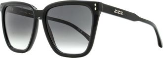 Isabel Marant Womens Square Sunglasses IM0151S 8079O Black 58mm