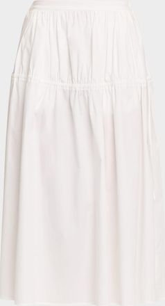 Solid & Striped The Ivy Midi Skirt