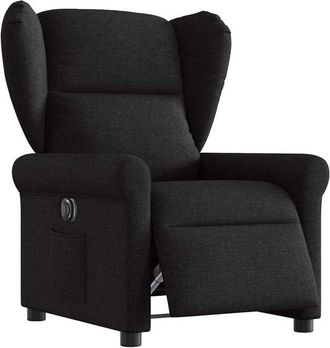 vidaXL Vidaxl - Sill&oacute;n Reclinable El&eacute;ctrico De Tela Negro