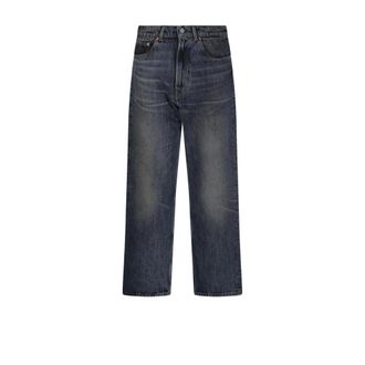 Our Legacy Straight Jeans, male, Blue, Size: W33 Third Cut Jeans