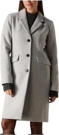 Modstr&ouml;m Pamela Jas - Dames - Mantel - Grijs - XS - Wol - Jassen