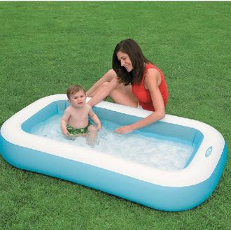 No Brand Piscina Infantil Rectangular Hinchable Para Beb&eacute;s Y Ni&ntilde;os Peque&ntilde;os