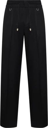 John Richmond Rechte Broek - Heren - Straight fit broeken - Zwart - M - Broeken