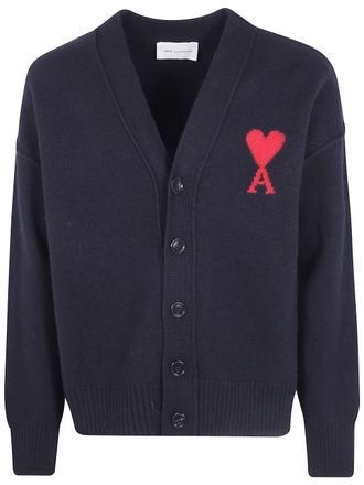 Ami Sweater V Neck Quota Ami De Coeur
