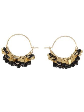 Isabel Marant Shiny Discs Hoop Earrings