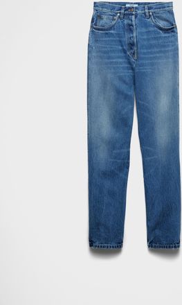 Prada Wide-leg denim jeans