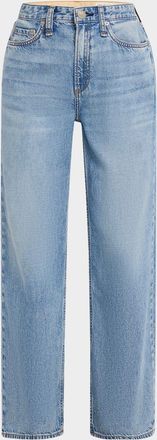 Rag & Bone Featherweight Logan Mid-Rise Wide Jeans
