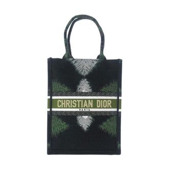 Dior Pre-owned Book Tote Oblique Jacquard - Pre-owned - Mujer - Verde - ONE SIZE
