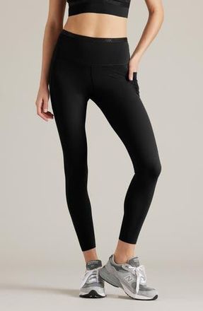 Rhone Banded Hi Form Pocket Ankle Leggings in Black at Nordstrom Rack, Size X-Large