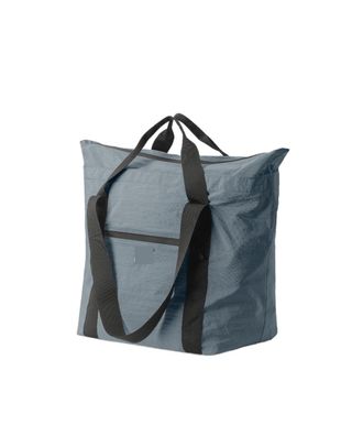 Generic Large Capacity Travel Tote Bag Waterproof Foldable Duffel Lightweight Weekender Luggage Carry,Compatible For Outdoor(Blue)