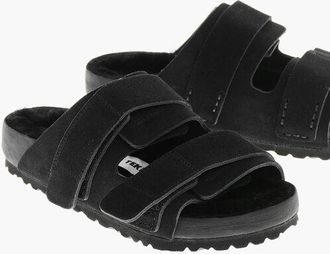 Birkenstock TEKLA Suede Sandals with Fur Inner size 38