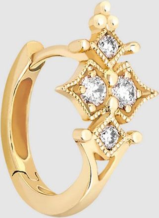 Stone Paris Mini Cr&eacute;ole Glitter Diamants Or Jaune (vendue &agrave; lunit&eacute;)