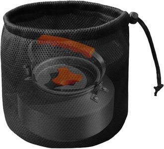 OEM Organizer Per Mollette Da Bucato - Borsa Con Clip - Attivit&agrave; Allaperto - Materiale In Rete Elastica - 14x16 Cm - Nero